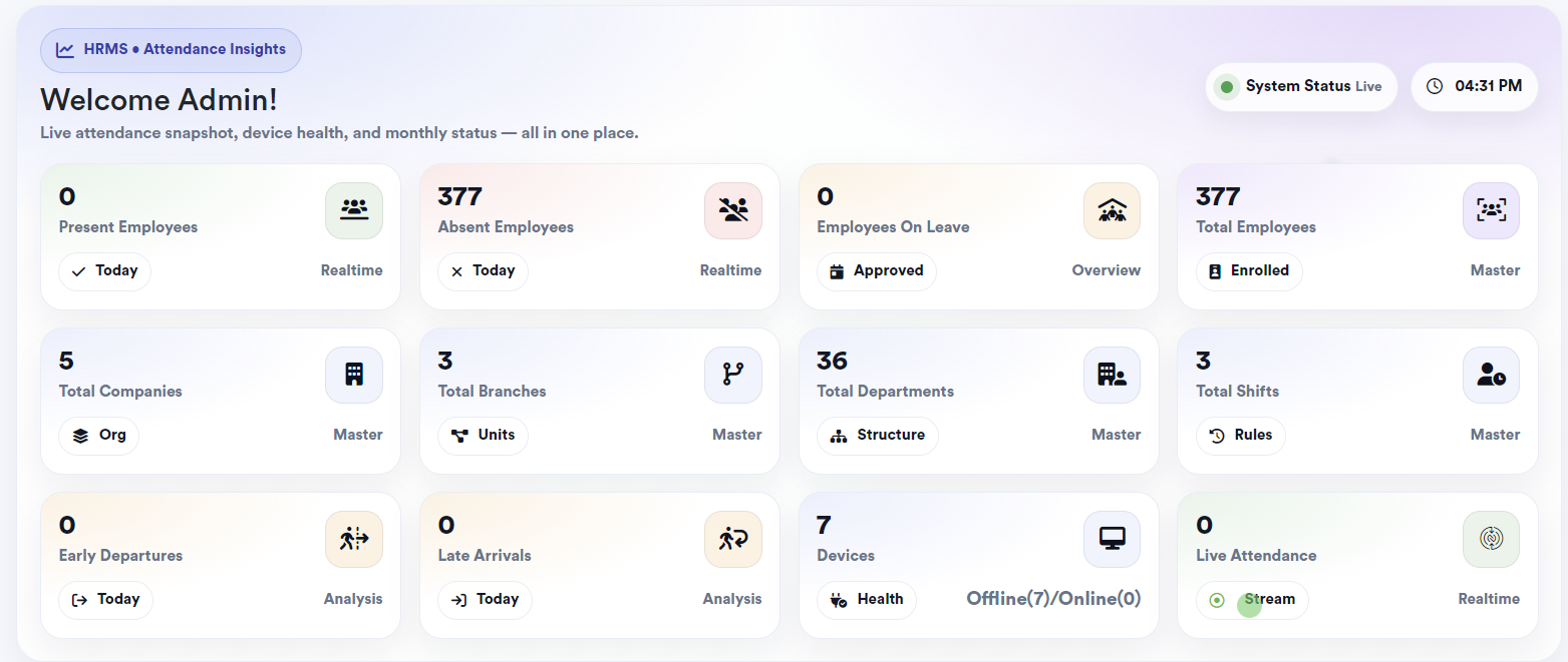 SalaryPay demo dashboard preview